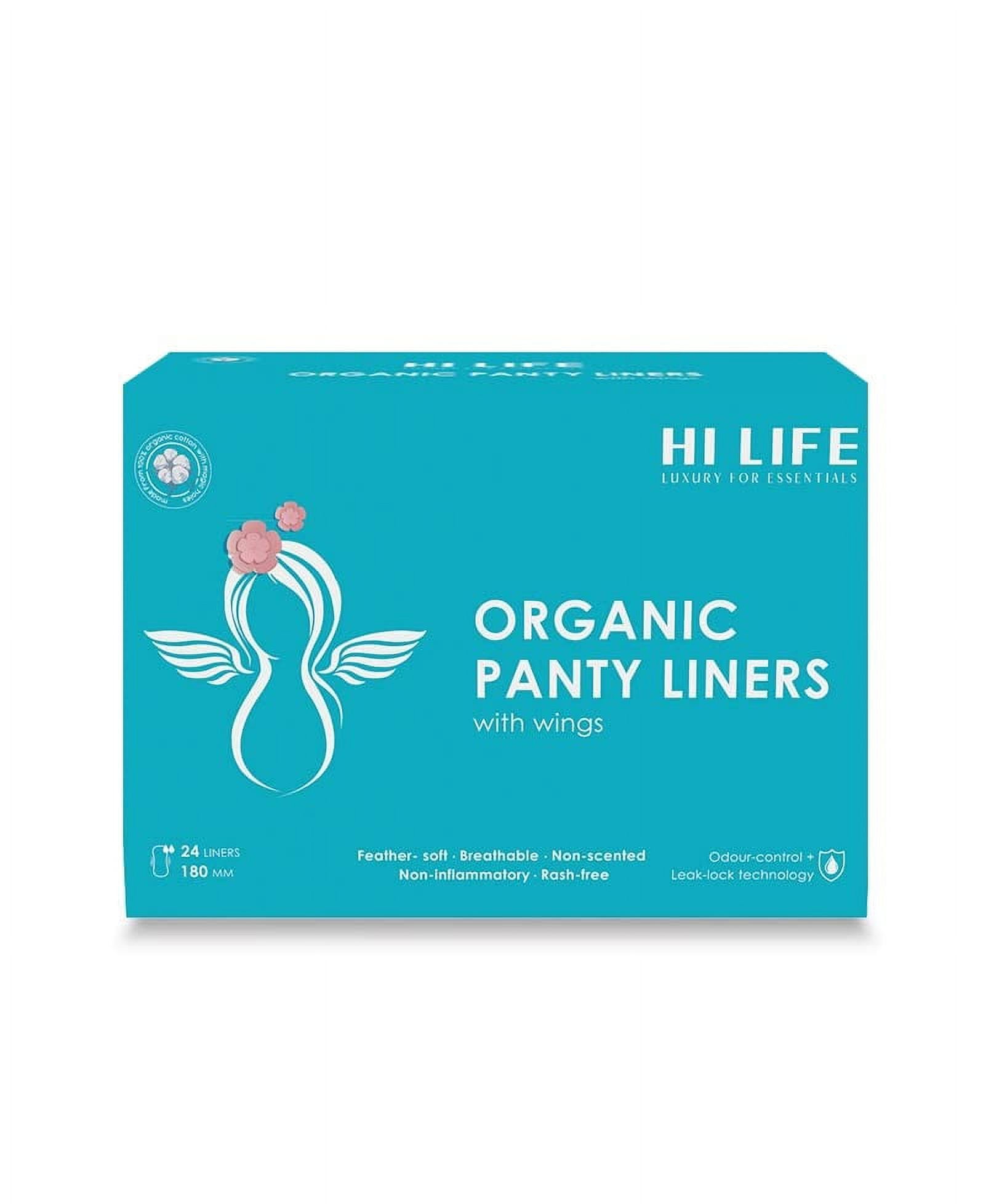 Hi Life Organic Panty JB28 Liners Daily Liners and Unique with Wings