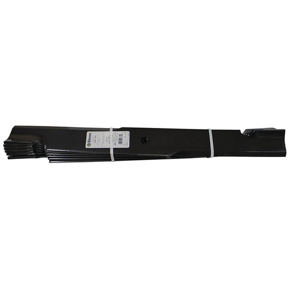 Hi-Lift Blade Compatible with Gravely Pro-Turn 252 260 272 452 Scag Turf Tiger II Toro Z Master 5000 72 Inch Deck Mower Notched 6-Pack 24.5 Inch 5/8 Center Hole Replaces 481709 09290500