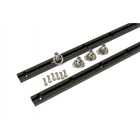 Hi-Lift Jack BXR68B 68" Slide-N-Lock Tie-Down System - Black Anodized