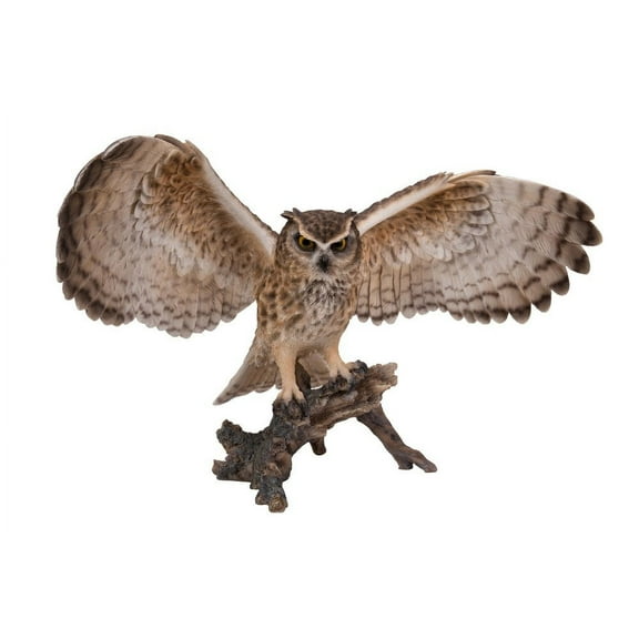 Hi-Line Gift 12 Animal Eagle Owl Garden Statue, Weatherproof