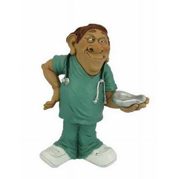 Hi-Line Gift 67240-07 Warren Stratford Occupations Collectible Figurine - Male Nurse