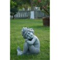 thumbnail image 1 of Hi-Line Gift 75599 Mermaid Sitting Statue, 1 of 1