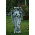 thumbnail image 1 of Hi-Line Gift 75600 Angel Standing Statue, Polished Stone, 1 of 1