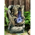 thumbnail image 1 of Hi-Line Gift 79080 Tree Trunk Fountain with LED, 1 of 1