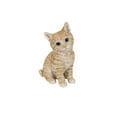 thumbnail image 1 of Hi Line Gift 8” Head-Tilting Orange Tabby Kitten Durable Polyresin Figurine, 1 of 5