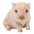 thumbnail image 1 of Hi-Line Gift 87685-B Chubby Piglet Sitting-Pink, 1 of 2