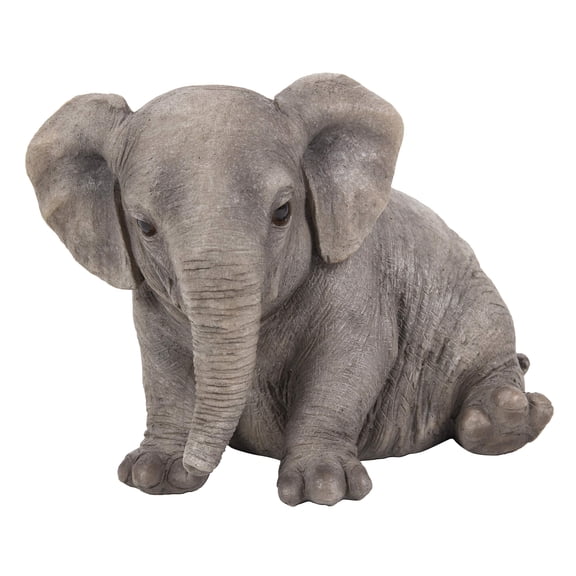 Hi-Line Gift 87685-D Chubby Elephant Sitting
