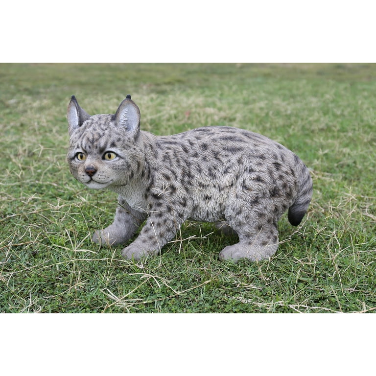 Hi Line Gift 87711-B 10” LYNX KITTEN Durable Polyresin