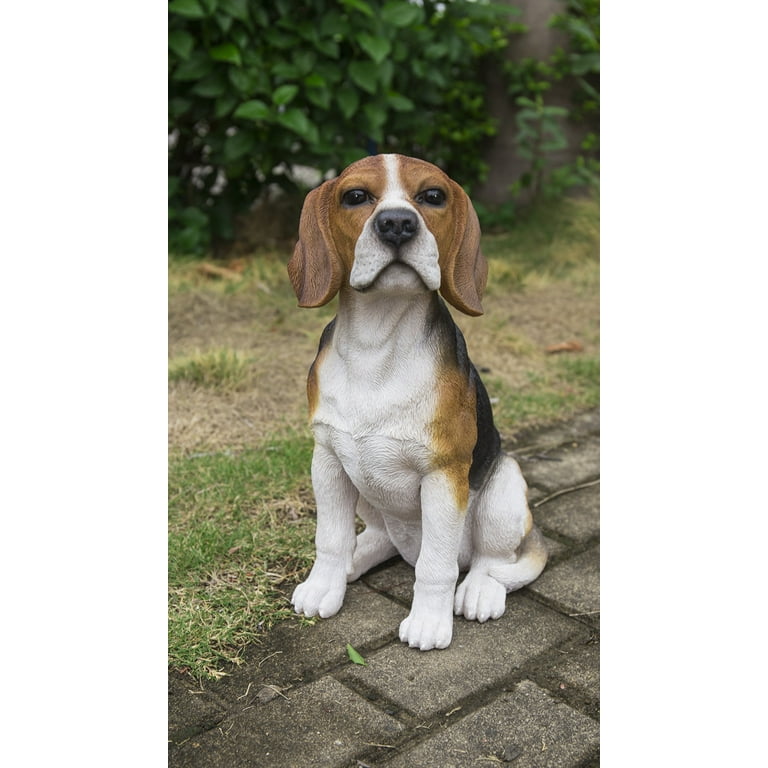SANDICAST/ BEAGLE ビーグル 置物  サンディキャスト アメリカ Amazon.com: Sandicast Sculpture, Mid Size, Brown (MS100
