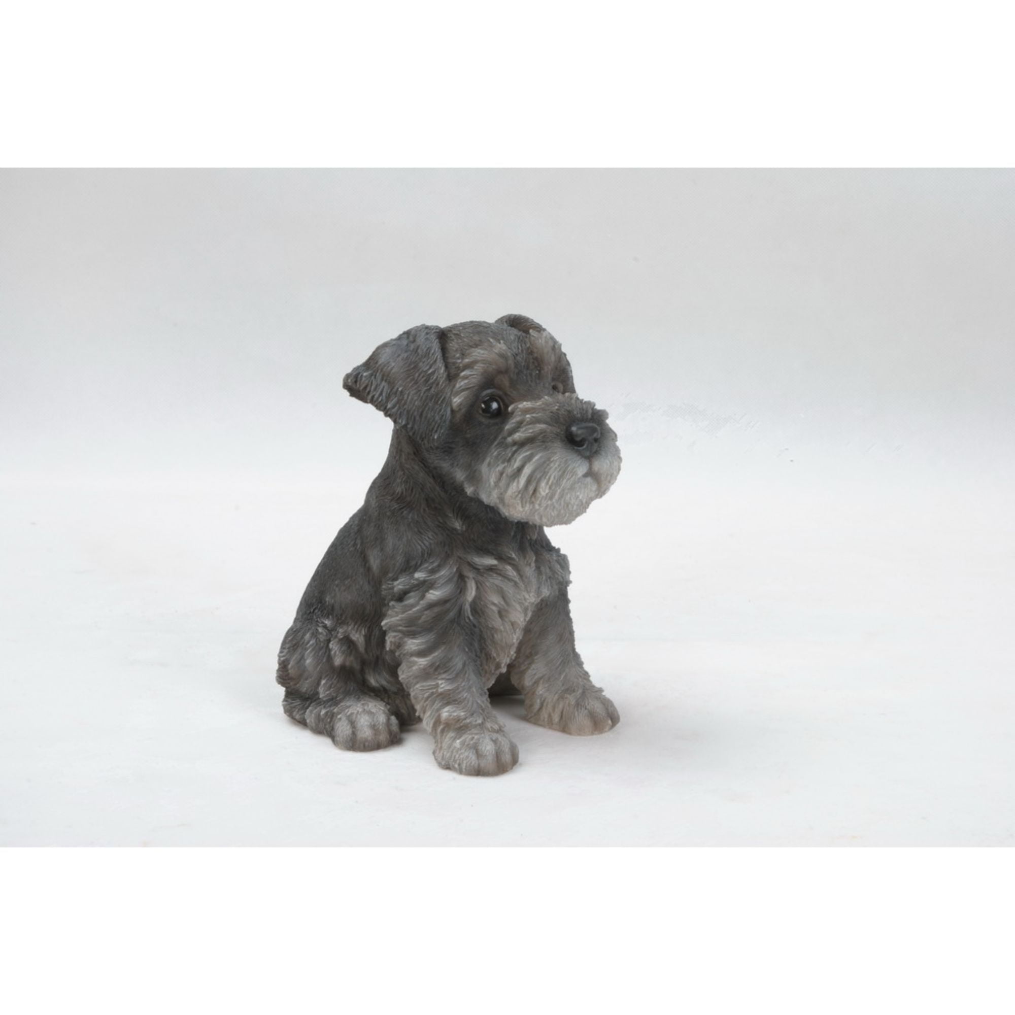 Hi-Line Gifts 7" Schnauzer Puppy Outdoor Garden Statue