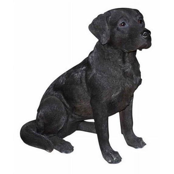 Hi-Line Gift 87985 Dog - Black Lab Statue, Extra Large