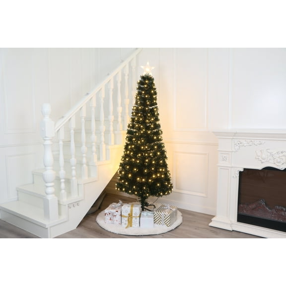 Hi-Line Gift Ltd 37495-N6 Pencil Christmas Tree with Warm Lights