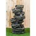 thumbnail image 1 of 7 LEVEL SLATE STONE FOUNTAIN WITH LIGHT, 1 of 2