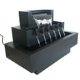 thumbnail image 1 of Hi-Line Gift Ltd. Multi-Level Rectangular Zinc Metal Fountain, 1 of 5
