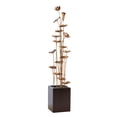 thumbnail image 1 of Hi-Line Gift Ltd 79542-B Zinc Metal Gold Lotus Fountain, 1 of 2