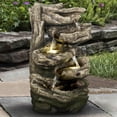 thumbnail image 1 of Hi-Line Gift Ltd. Polyresin Multi Level Branches Fountain with LED Light, 1 of 6