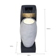 thumbnail image 1 of 24" H Contemporary Vase Water Fountain with Warm White LED, 1 of 2