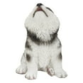 thumbnail image 1 of Hi-Line Gift Ltd 87703-N Howling Alaskan Malamute Puppy Statue, 6.69-inch Height, 1 of 7