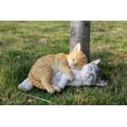 thumbnail image 1 of Hi- Line Gift 87757-K Orange & Grey Tabbies Cat Statue, 1 of 7