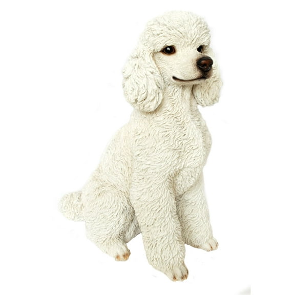 Hi-Line Gifts Sitting Poodle Outdoor Garden Statue - 19"