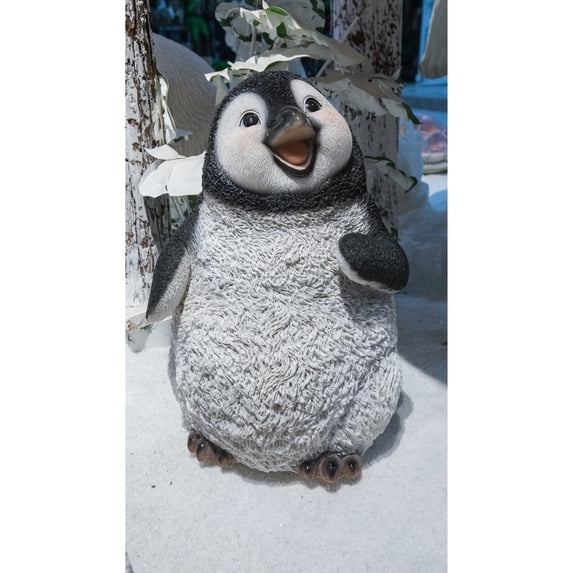 Hi-Line Gift Ltd. Walking Penguin Statue