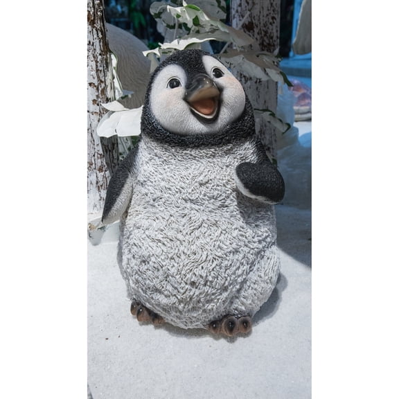 Hi-Line Gift Ltd. Walking Penguin Statue