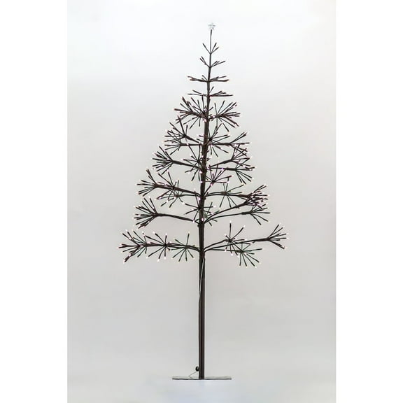 Hi-Line Gift Ltd. Brown Tree with 380 Warm White Sparkling LED