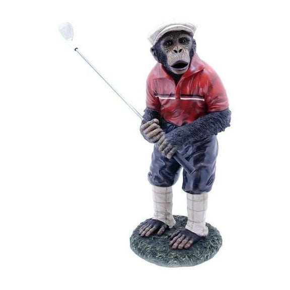 Hi-Line Gift Ltd. Golfer Monkey
