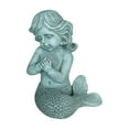 thumbnail image 1 of Hi-Line Gift Ltd Mermaid Kneeling with Shell Statue, 1 of 5