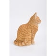 thumbnail image 1 of Hi-Line Gift Ltd. Orange Tabby Cat Sitting, 1 of 6