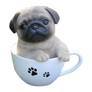 Hi-Line Gift Ltd Pet Pals-Teacup Pug Puppy
