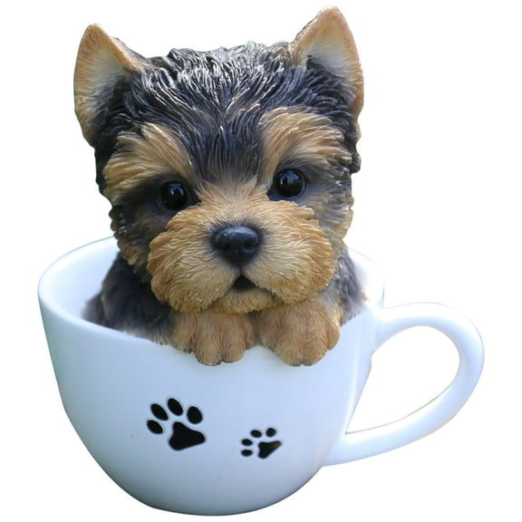 Hi-Line Gift Ltd Pet Pals-Teacup Yorkshire Terrier Puppy
