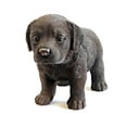 thumbnail image 1 of Hi-Line Gift Ltd Standing Chocolate Labrador Puppy Statue, 1 of 2