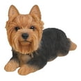 thumbnail image 1 of Hi-Line Gift Ltd Yorkshire Terrier Dog Lying Down Statue, 1 of 5