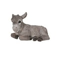thumbnail image 1 of 11" Sitting Donkey Foal Outdoor Garden Statue, 1 of 6