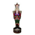thumbnail image 1 of Hi-Line Gifts 36.5" Pre-Lit Christmas Nutcracker Statue with LED Multi-Colored Lights, 1 of 2