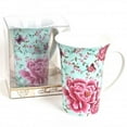 thumbnail image 1 of Hi-Line Gift FMUG-R097 Porcelain Tall Mug in Gift Box PeoniesTea Time, 1 of 1