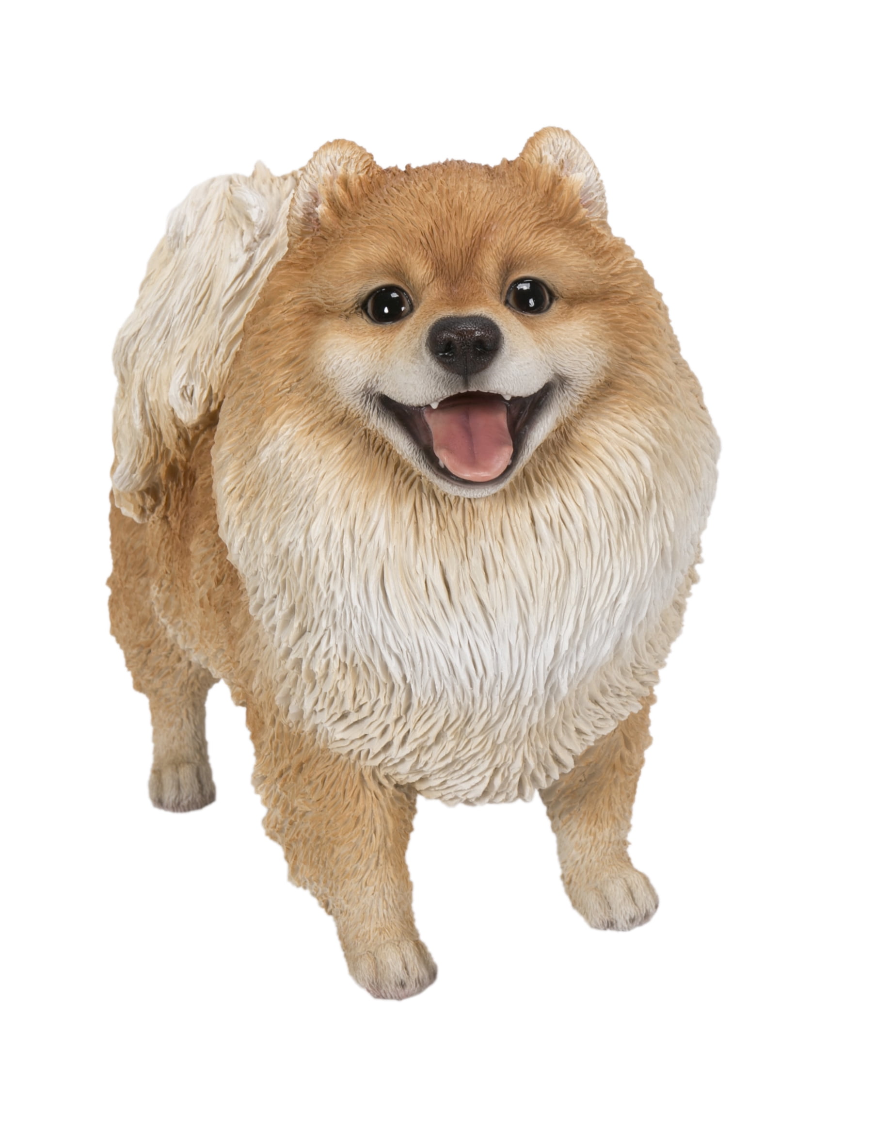 Hi-Line Gift 13" Pomeranian Dog Garden Statue