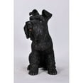 thumbnail image 1 of Hi-Line Gifts 13" Sitting Schnauzer Outdoor Garden Statue, 1 of 5