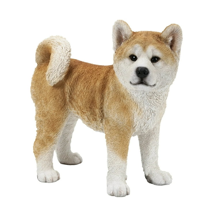 Hi Line Gifts 14 Standing Akita Dog Outdoor Garden Statue