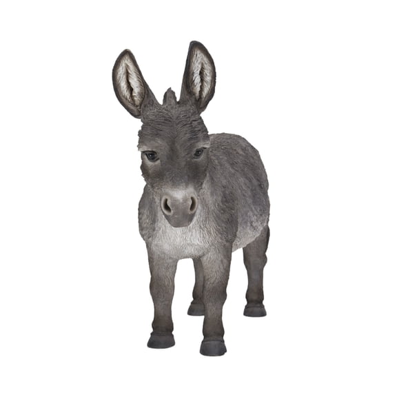 Hi-Line Gifts 18.5" Standing Donkey Outdoor Garden Statue