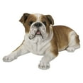 thumbnail image 1 of Hi-Line Gifts 20.25" Lying Bulldog Outdoor Garden Statue, 1 of 4