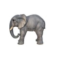 thumbnail image 1 of Hi-Line Gifts 22" Standing Elephant with Trunk Down Outdoor Garden Statue, 1 of 5