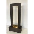 thumbnail image 1 of 42.5" Black Illuminated Cascading Rainfall Outdoor Fountain, 1 of 2