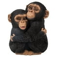 thumbnail image 1 of Hi-Line Gifts 9.5" Chimpanzees Hugging Outdoor Garden Statue, 1 of 5