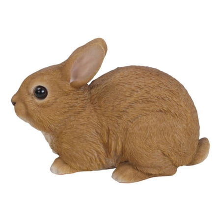 Hi-Line Gifts 9.5" Sitting Rabbit Outdoor Garden Statue