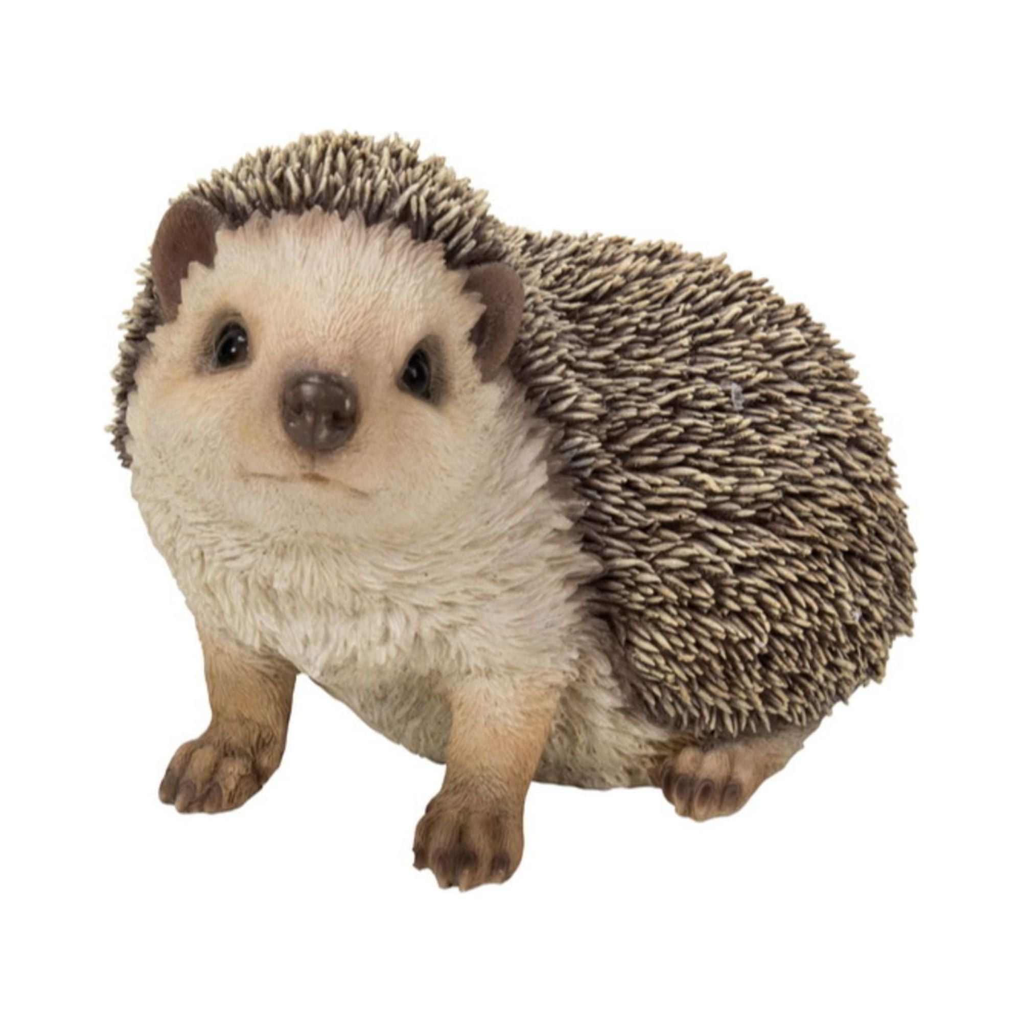 Life-Like Crawling Hedgehog Polyresin Garden Statue