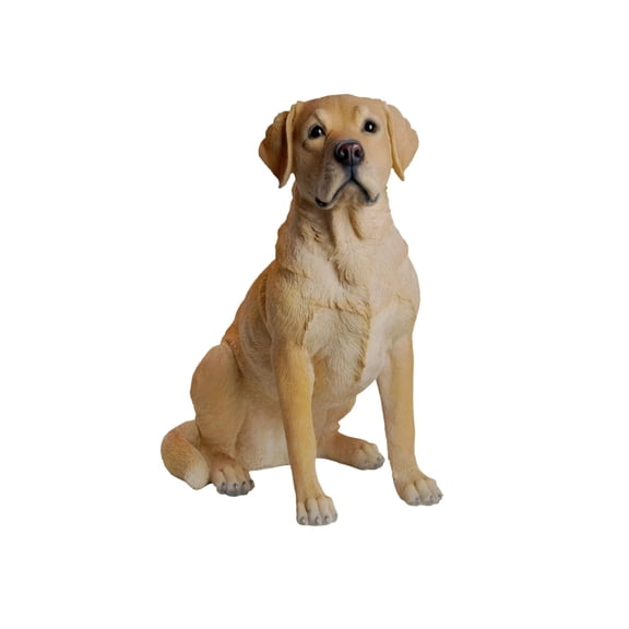 Hi-Line Gifts Golden Labrador Retriever Outdoor Garden Statue - 21.25"
