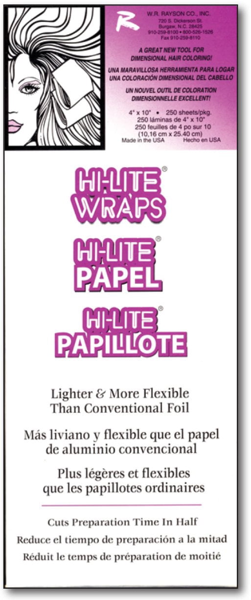 Hi-Lite Wraps 4 x 10, 250 Sheets Per Box