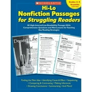 MARIA CHANG; SCHOLASTIC TEACHING RESOURCES; SCHOLASTIC Hi-Lo Nonfiction Passages for Struggling Readers: Grades 4-5: 80 High-Interest/Low-Readability Passages with Comprehensi, (Paperback)